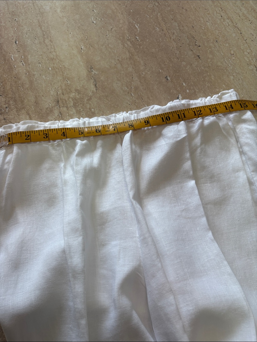 Beautiful organic linen 2 piece pants suit. - Picture 9 of 12